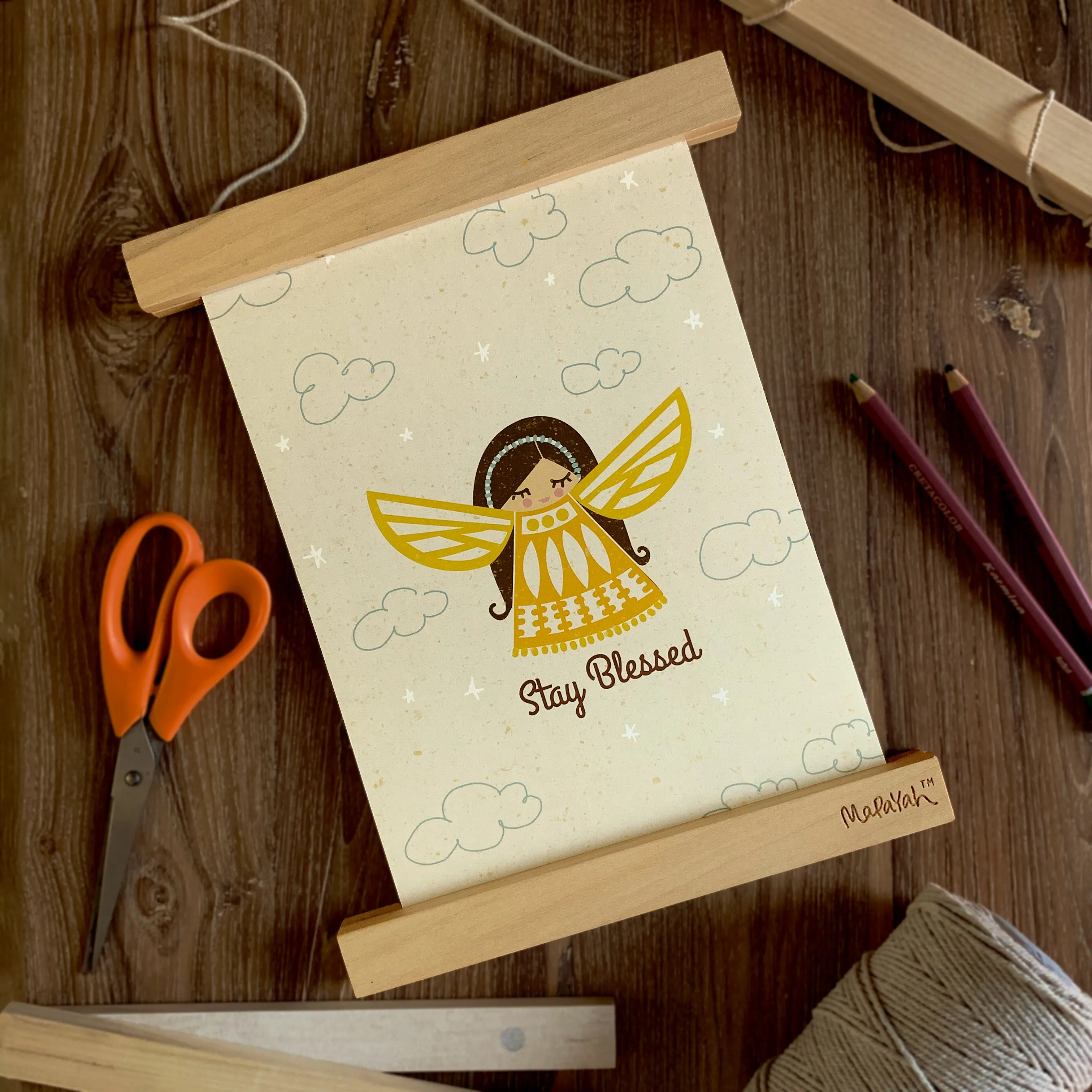 SNAP - Magnetic Poster Hanger - A4 (9")