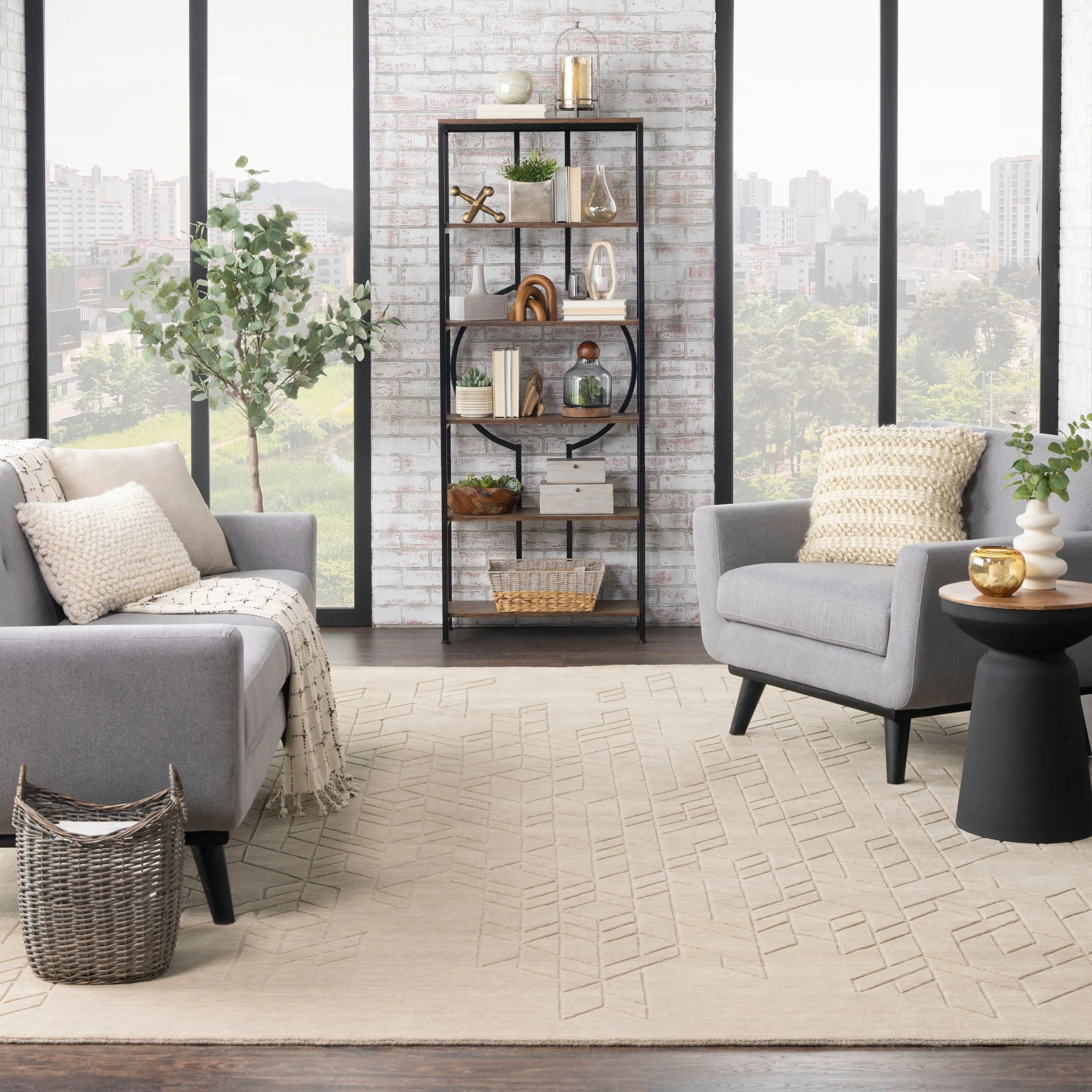 Solid Essentials Wool Rug