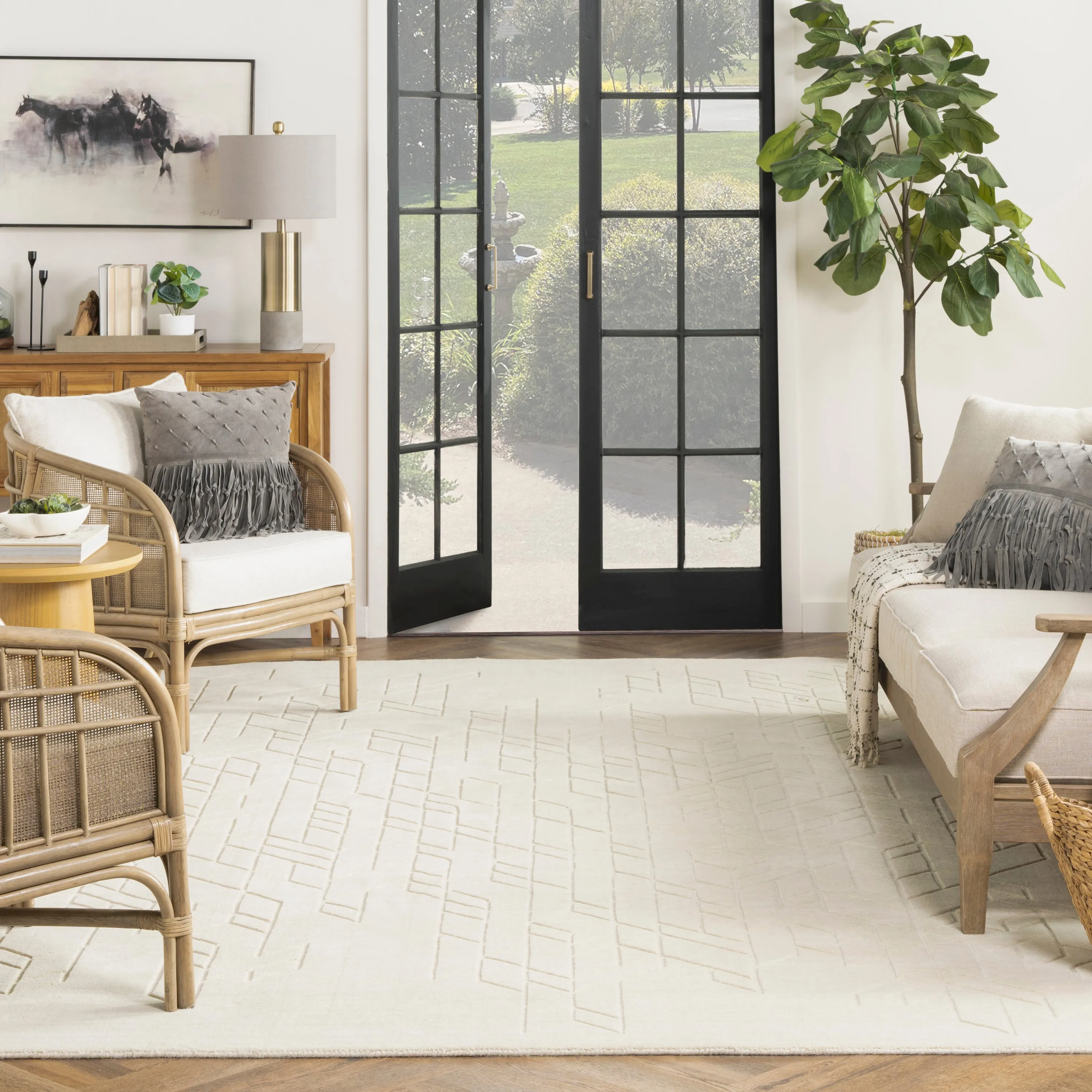 Solid Essentials Wool Rug
