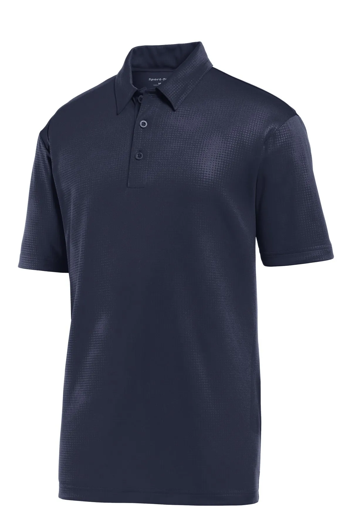 Sport-Tek Embossed PosiCharge Tough Polo. ST630 True Navy