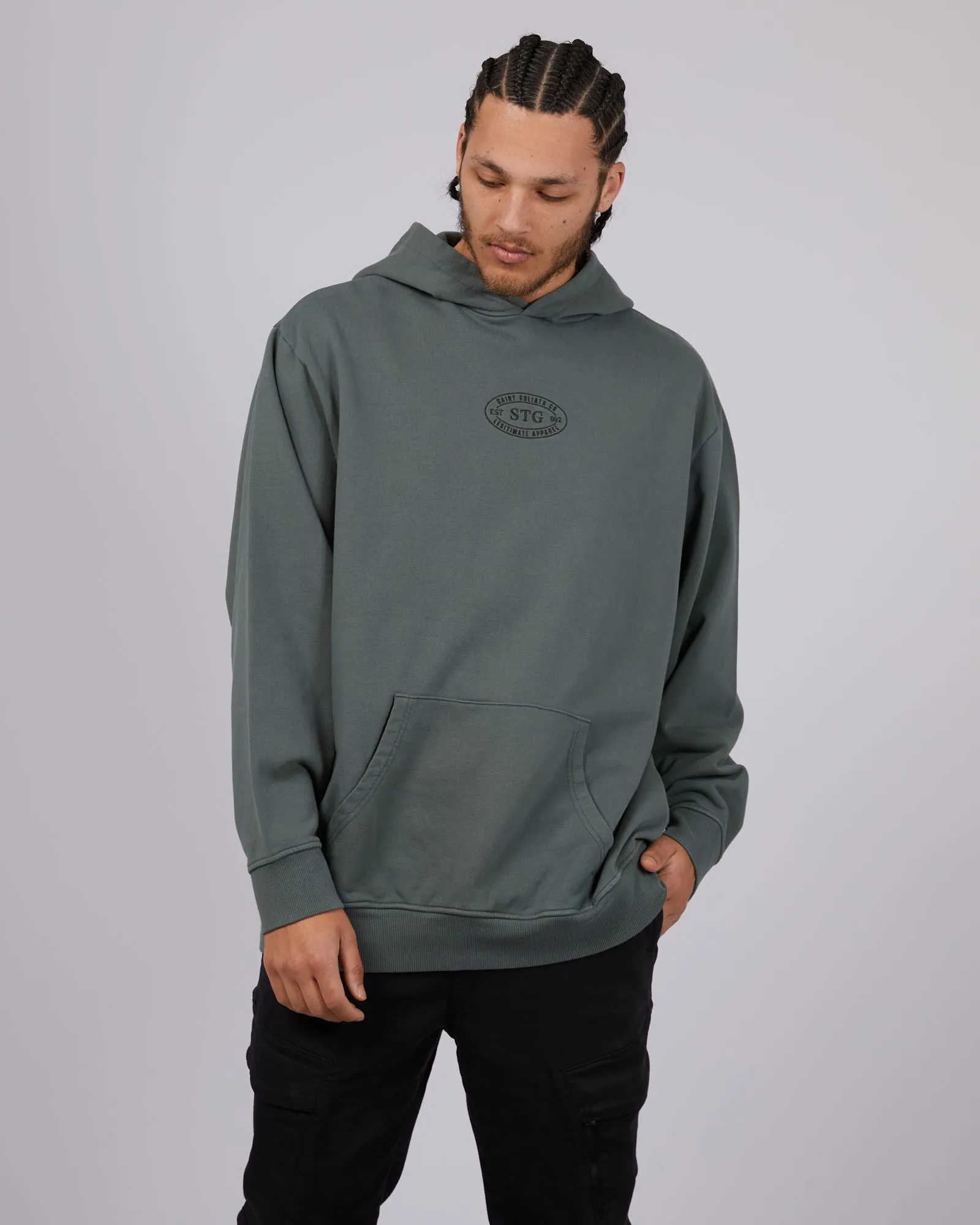 ST GOLIATH HERITAGE HOODIE PINE