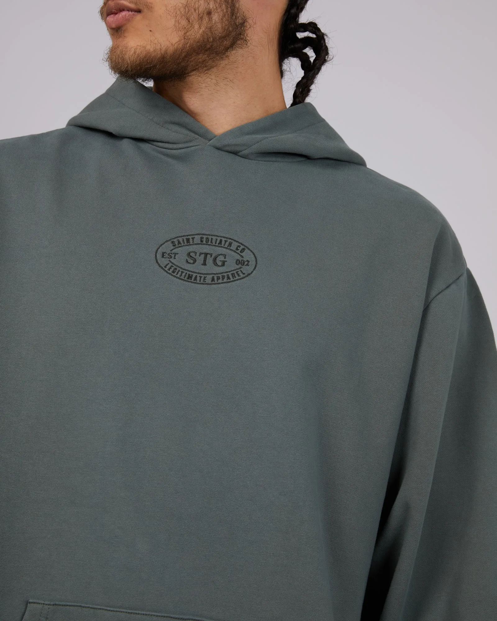 ST GOLIATH HERITAGE HOODIE PINE