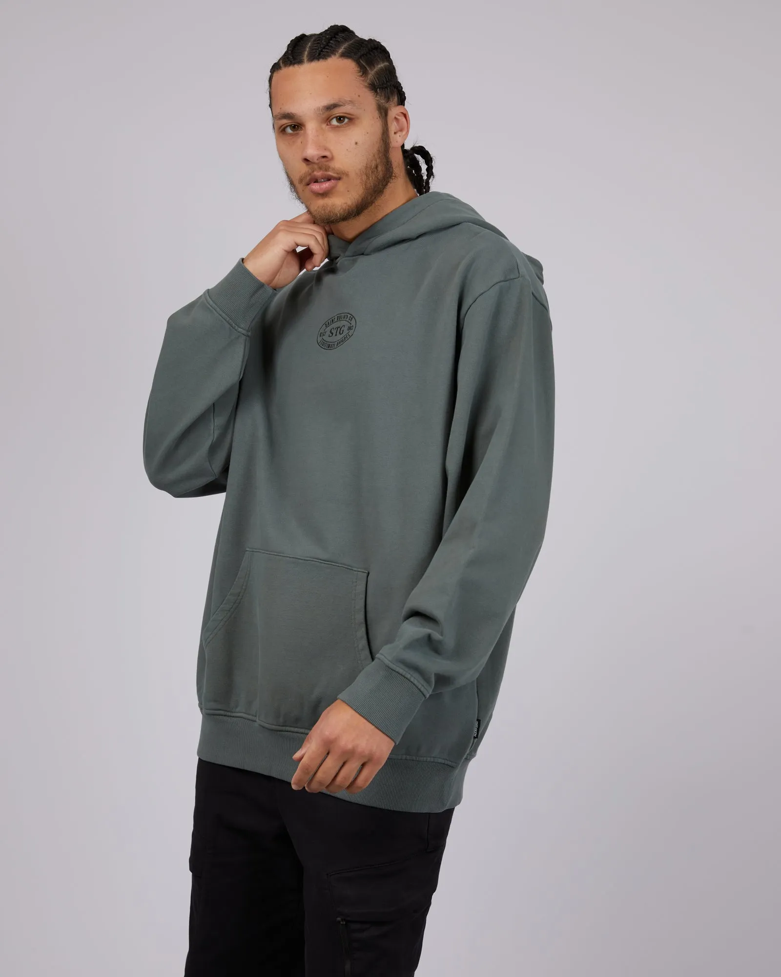 ST GOLIATH HERITAGE HOODIE PINE