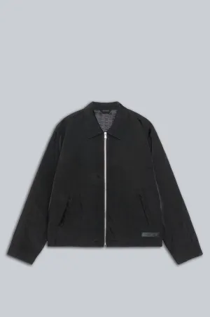 STUSSY CLUB JACKET SS LINK BLACK
