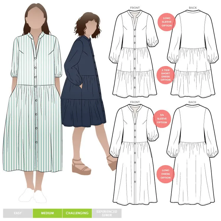 Style Arc Emerson Woven Dress