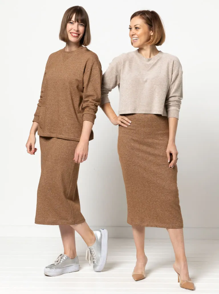 Style Arc Yoyo Knit Skirt
