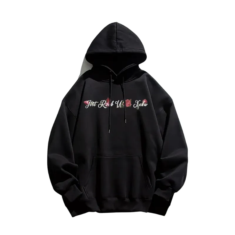 Style Garland Pattern Hoodie