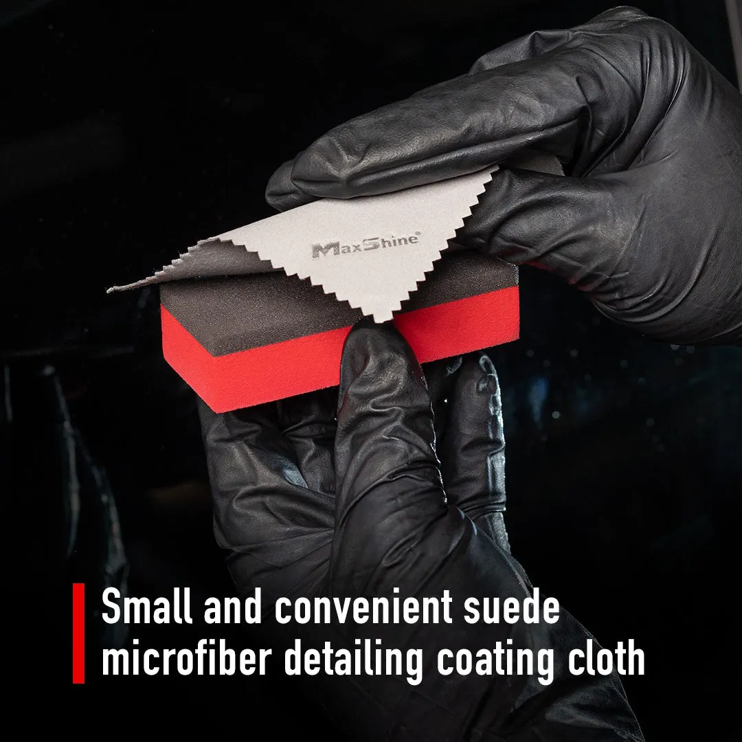 Suede Microfiber Towel for Ceramic Coating - 10 Pack
