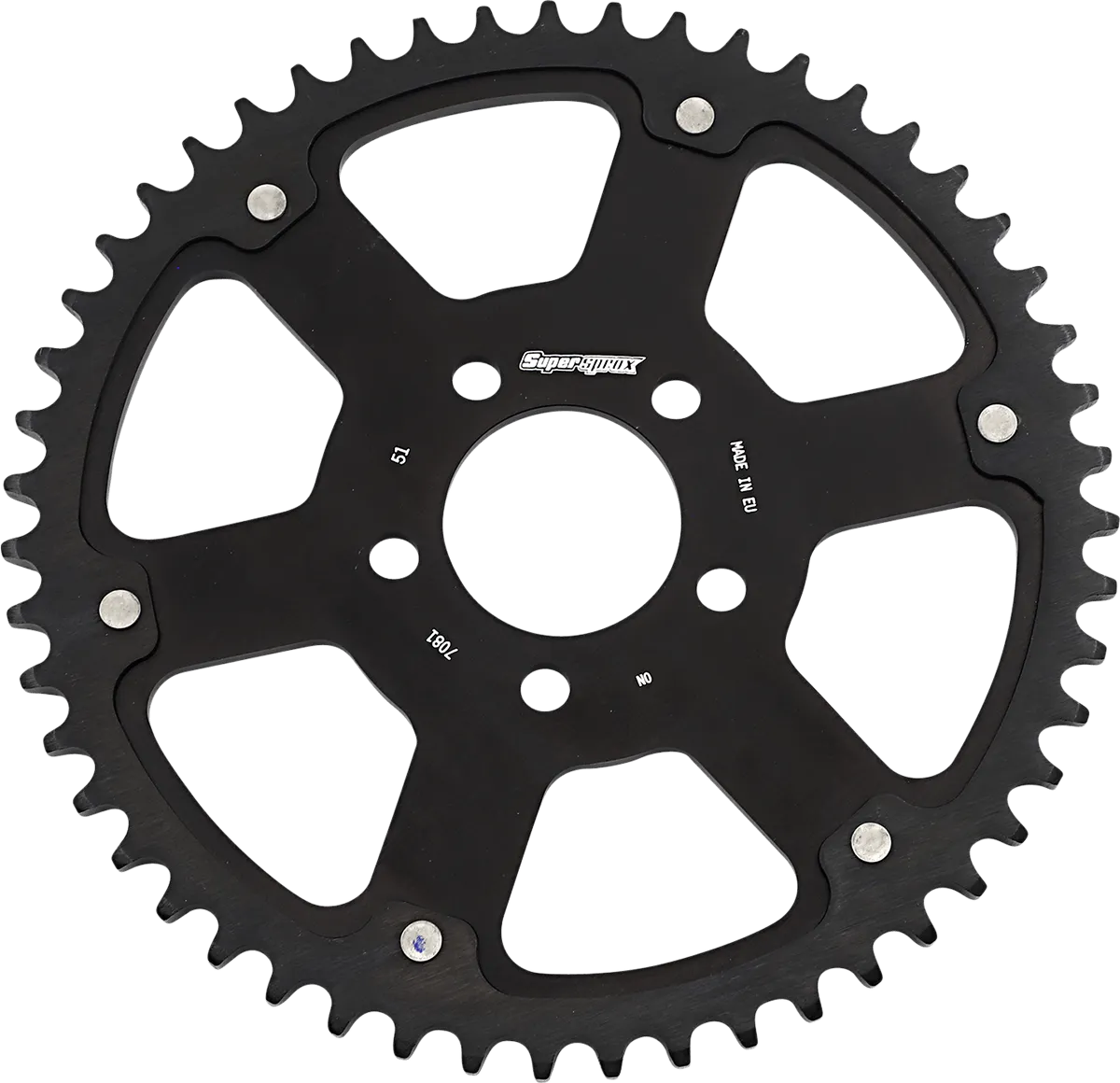 Supersprox RST-7081-51-BLK Stealth Sprocket - 51T - Black