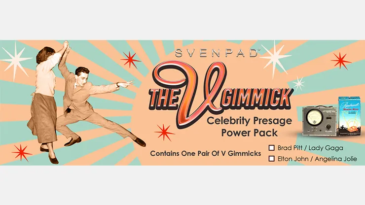 SvenPad® Celebrity Presage V Gimmick Power Pack (Brad/Gaga)