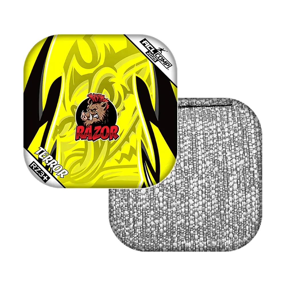 Terror | Tribal Yellow | ACL COMP Razor Cornhole Bags