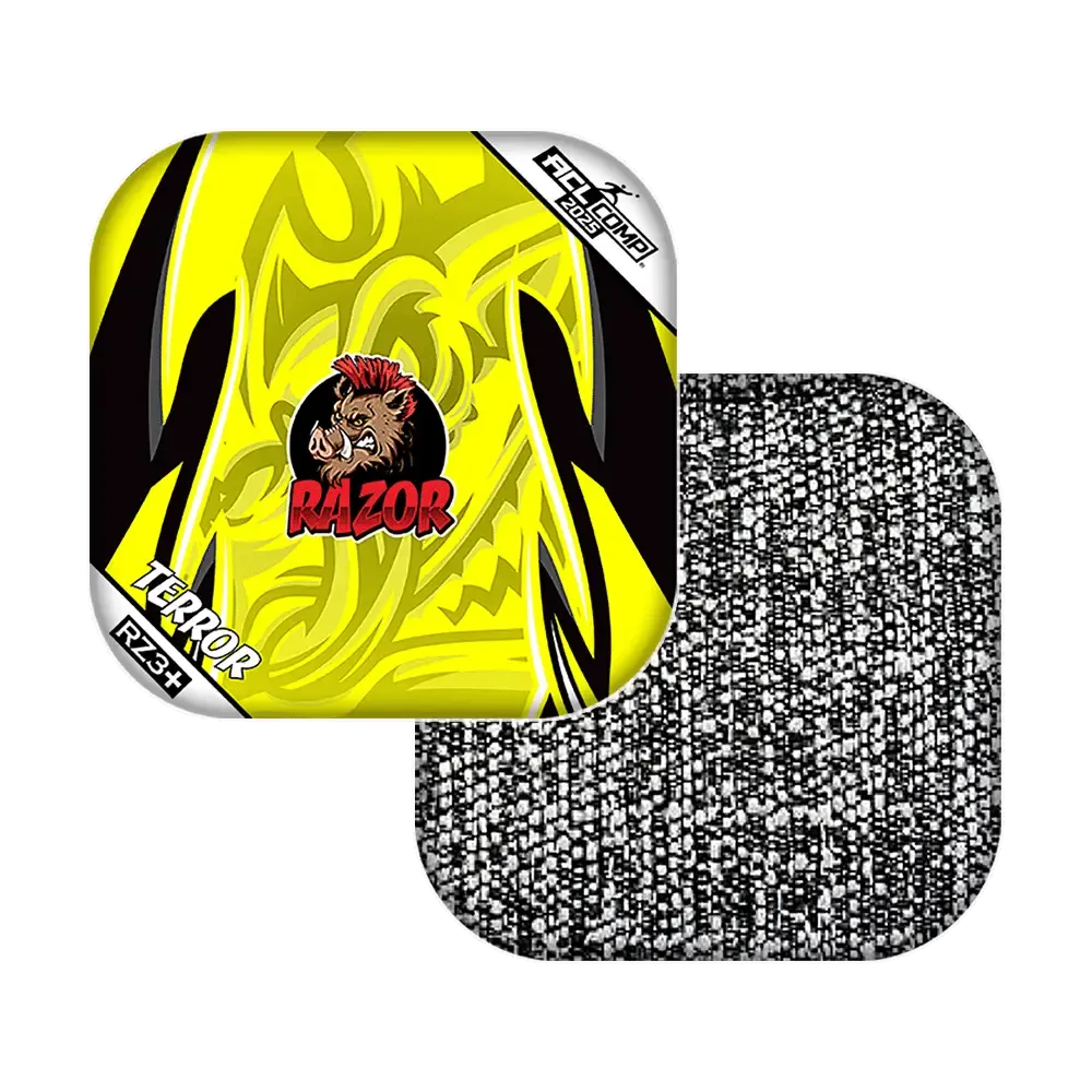 Terror | Tribal Yellow | ACL COMP Razor Cornhole Bags