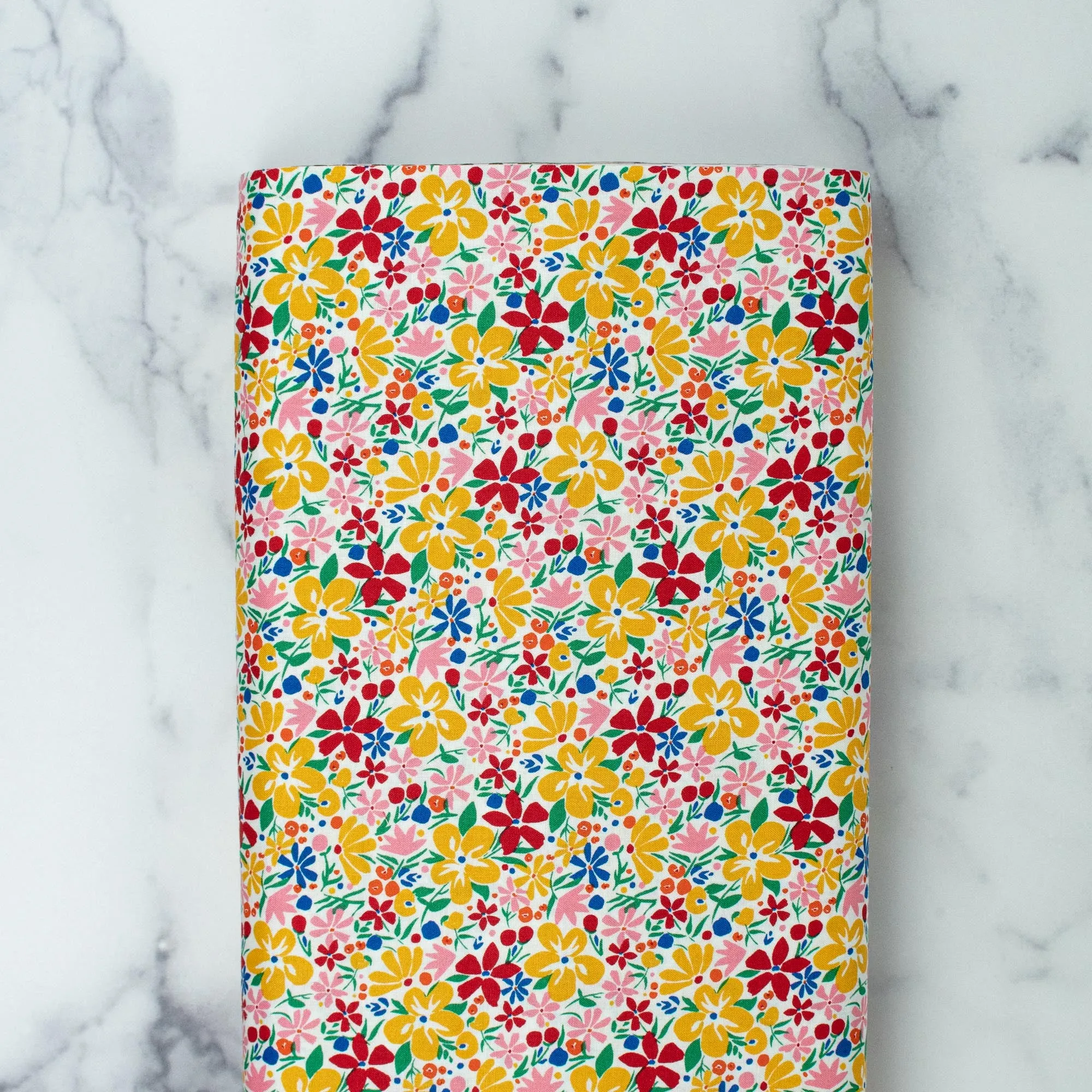 The Carnaby Collection by Liberty Fabrics - Bohemian Brights Bohemian Bloom C