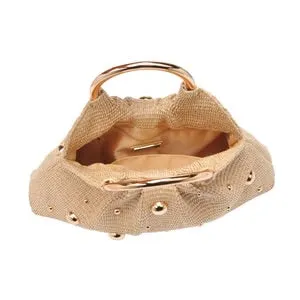 The Straw Studded Bag