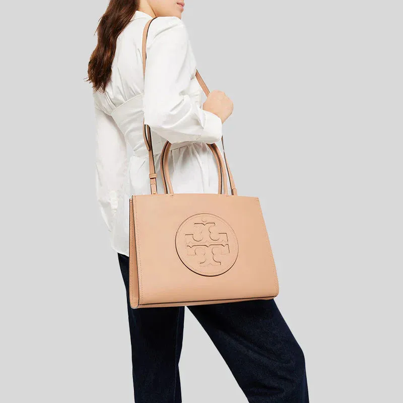 TORY BURCH Small Ella Bio Tote Bag Light Sand RS-145612