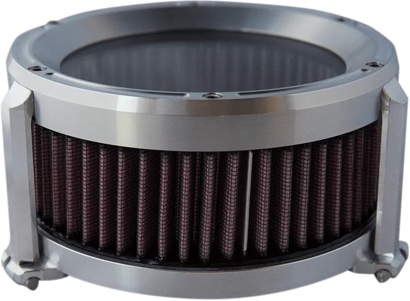 Trask Performance TM-1020GBK Assault Charge High-Flow Air Cleaner - Gloss Black Powdercoat
