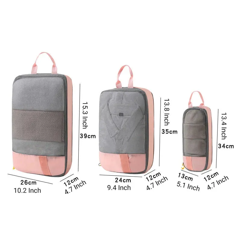 Travel Compression Bag Set for Packing