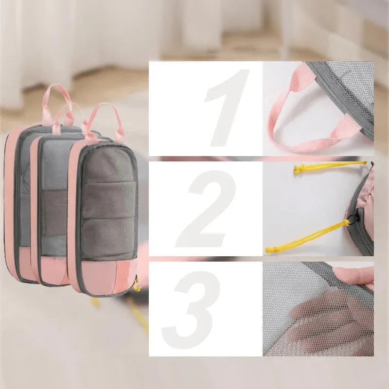 Travel Compression Bag Set for Packing