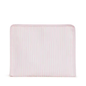 TRVL: Roadie - Pimlico Stripe Pink Large Zipper Pouch