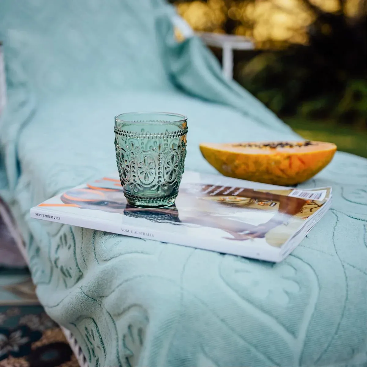 Tumbler Glass | Peppermint