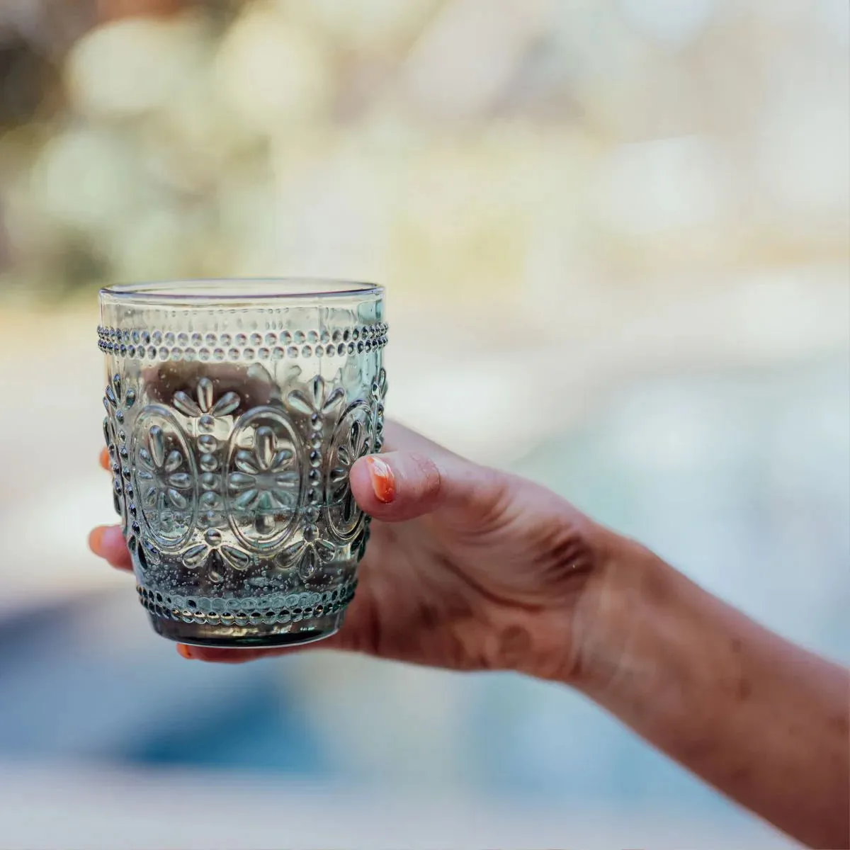 Tumbler Glass | Peppermint