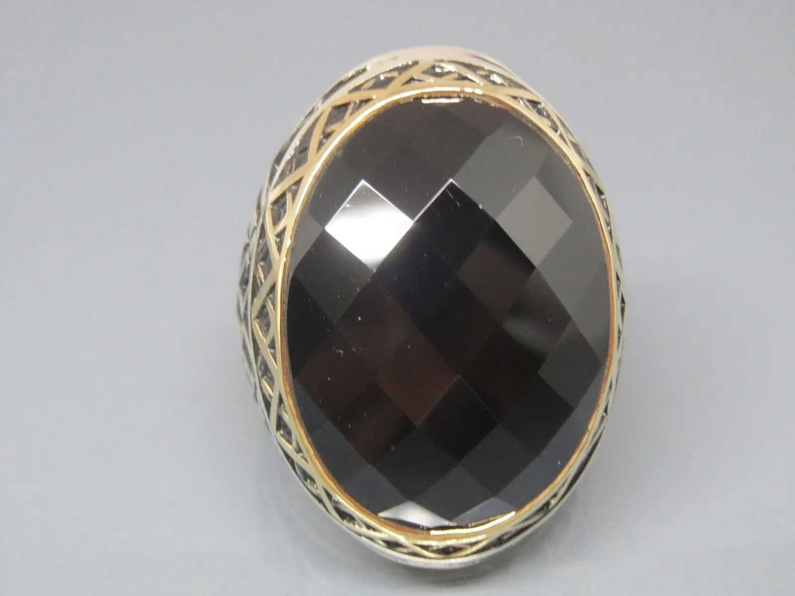 Turkish Handmade Jewelry 925 Sterling Silver Onyx Stone Mens Rings