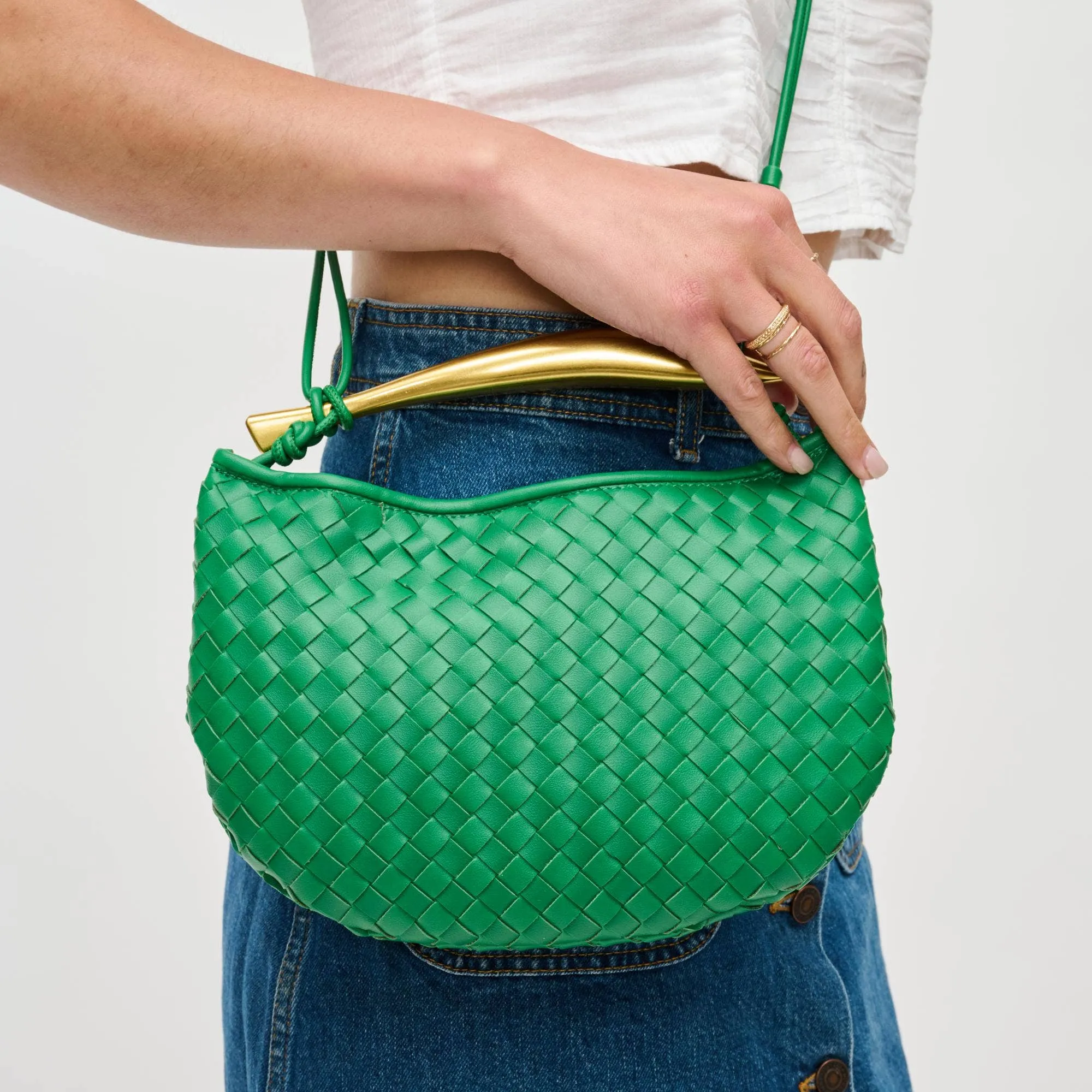 Uma Elegance Woven Crossbody Bag