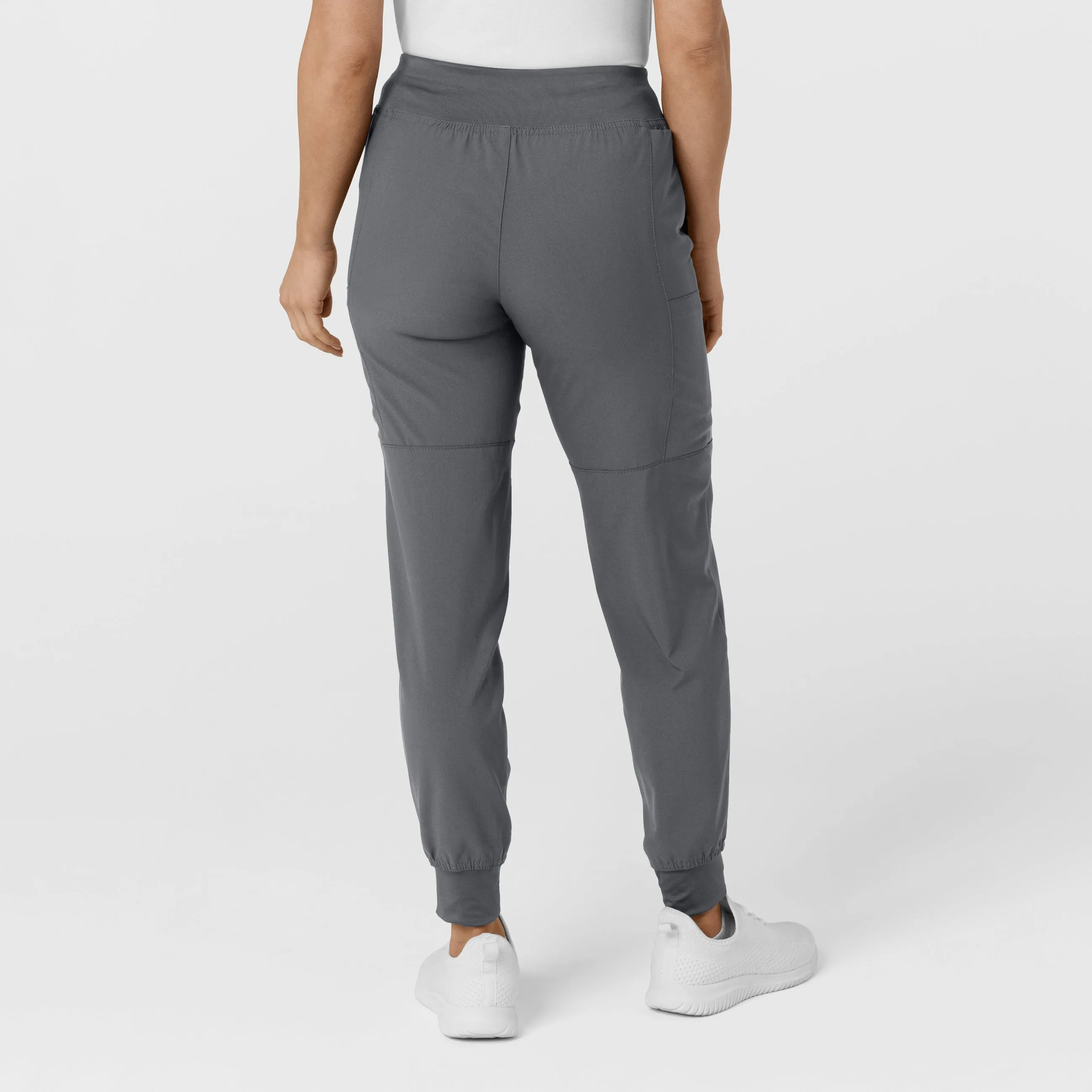 UMSL W123 Women's Comfort Waist Cargo Jogger Scrub Pant (Petite)