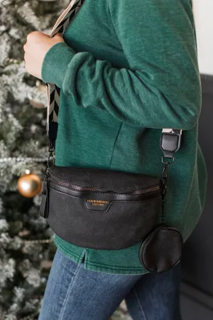 Unbelievably Amazed Belt Bag- Black