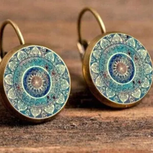 Unique Ethnic Stud Earrings For Women Anniversary Wedding Jewellery