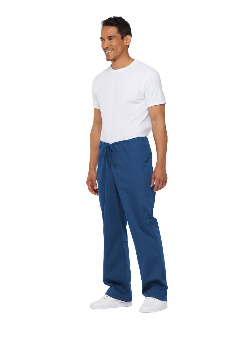 Unisex Natural Rise Drawstring Pant