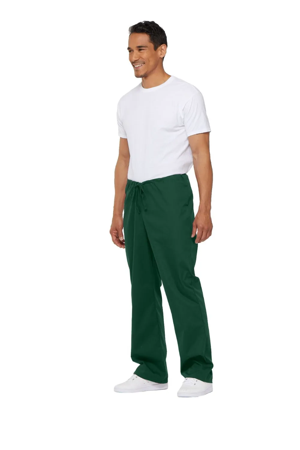 Unisex Natural Rise Drawstring Pant