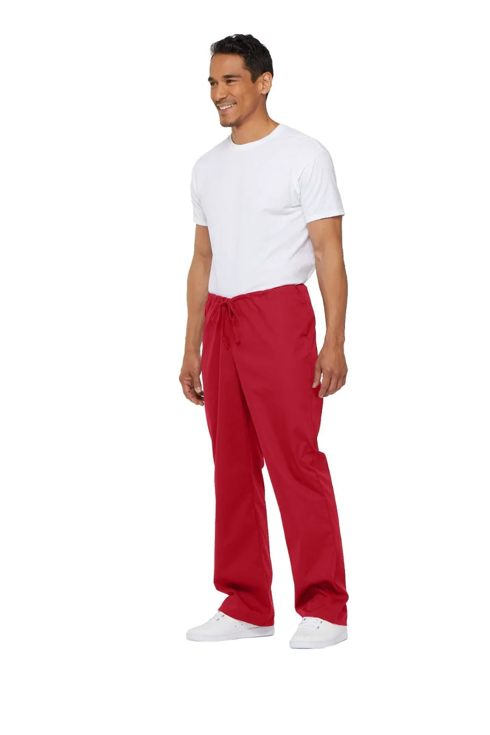 Unisex Natural Rise Drawstring Pant