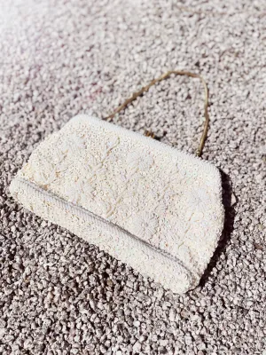 Vintage Hand Beaded Purse Handbag