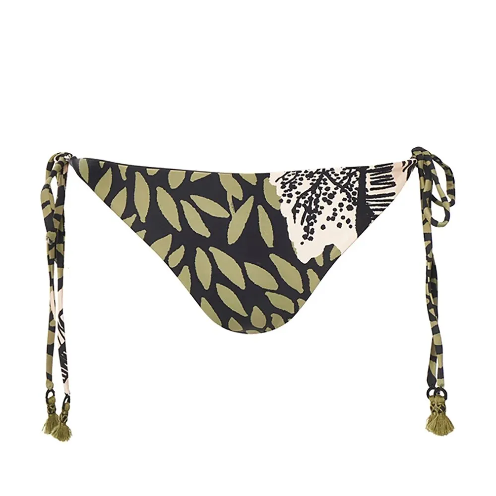 Vintage Palms  Beach Bikini Set Two Pieces