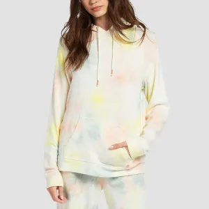 Volcom Lived In Lounge Pullover Hoodie Multi - Womens