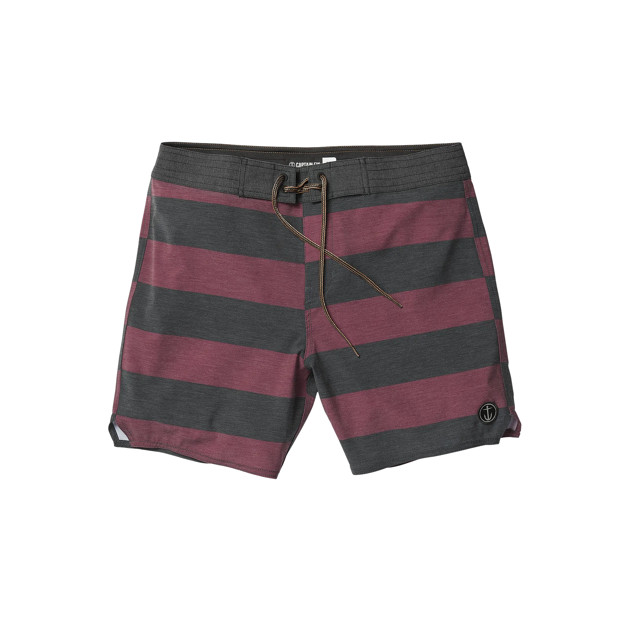 Voyager Rings Boardshort - Wine