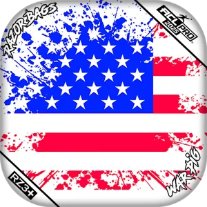 War Pig | Merica Flag | ACL PRO Razor Cornhole Bags