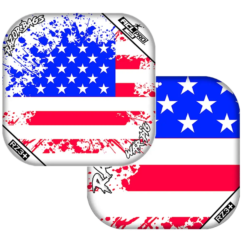 War Pig | Merica Flag | ACL PRO Razor Cornhole Bags