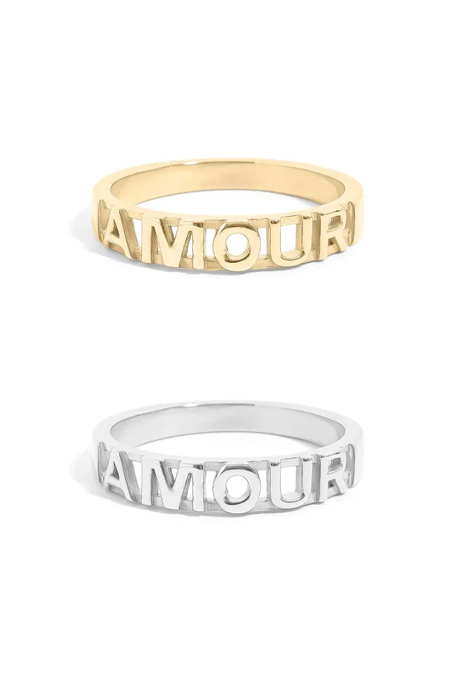 Waterproof Amour Stacking Ring