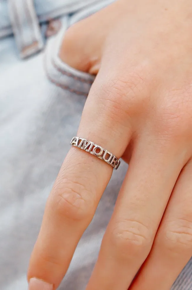 Waterproof Amour Stacking Ring