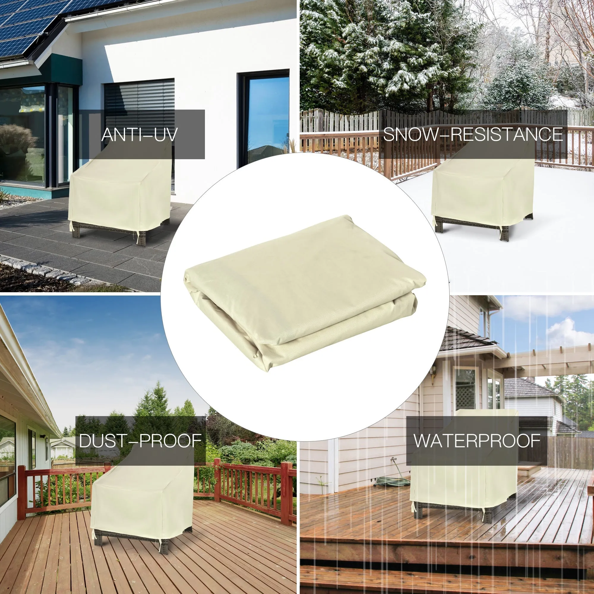 Waterproof Furniture Cover For Single Chair
