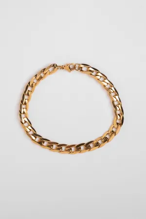 Waterproof Gold Thick Cuban Bracelet
