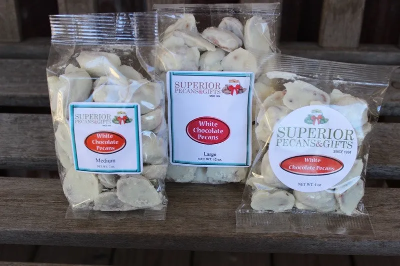 White Chocolate Pecans - Bags