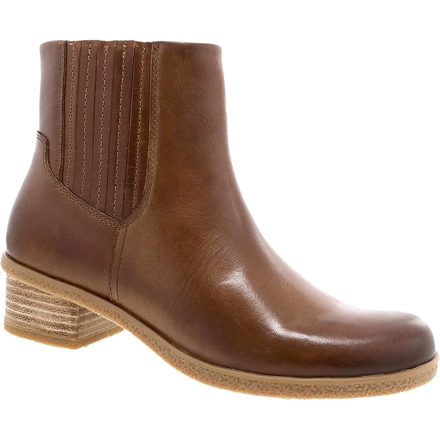 Women's Dansko Daisie Tan Waterproof Burnished Leather