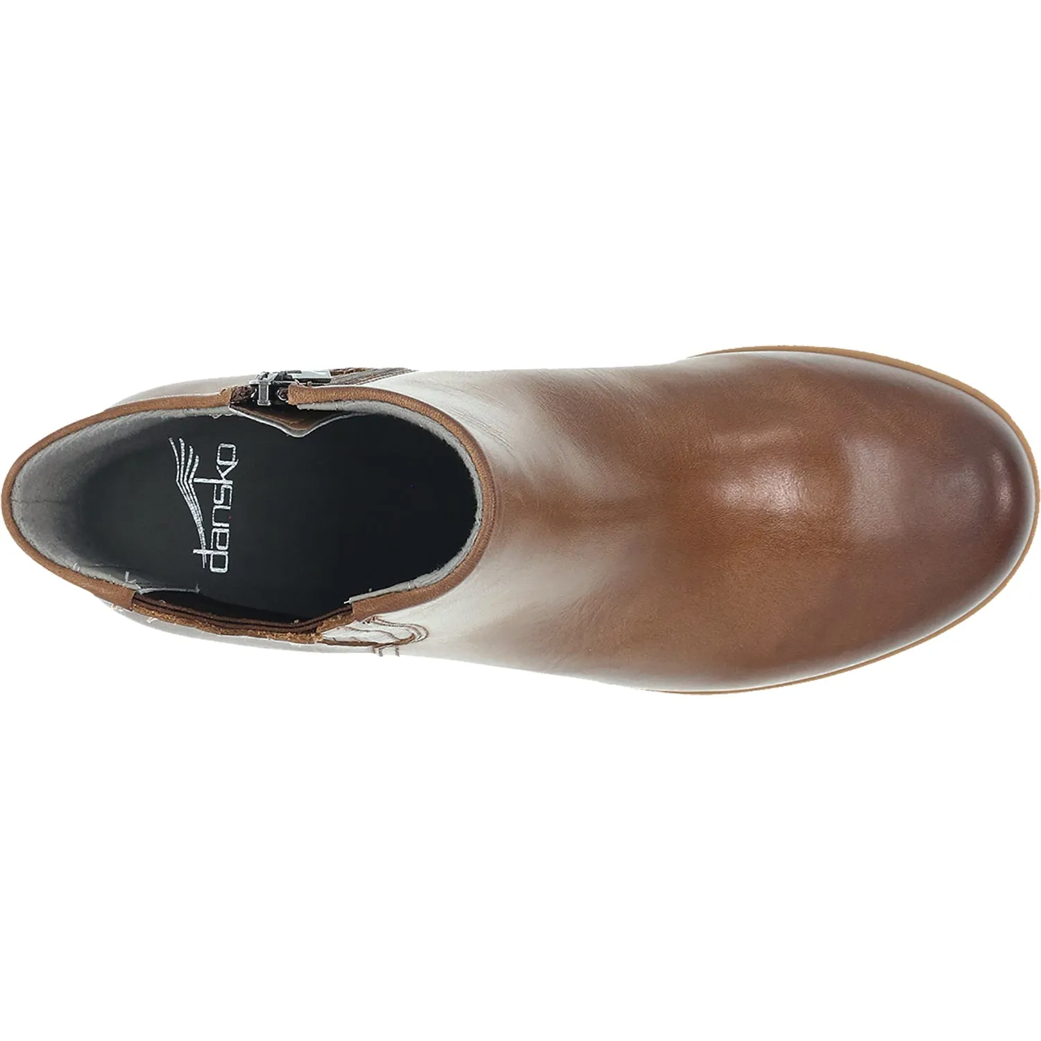 Women's Dansko Daisie Tan Waterproof Burnished Leather