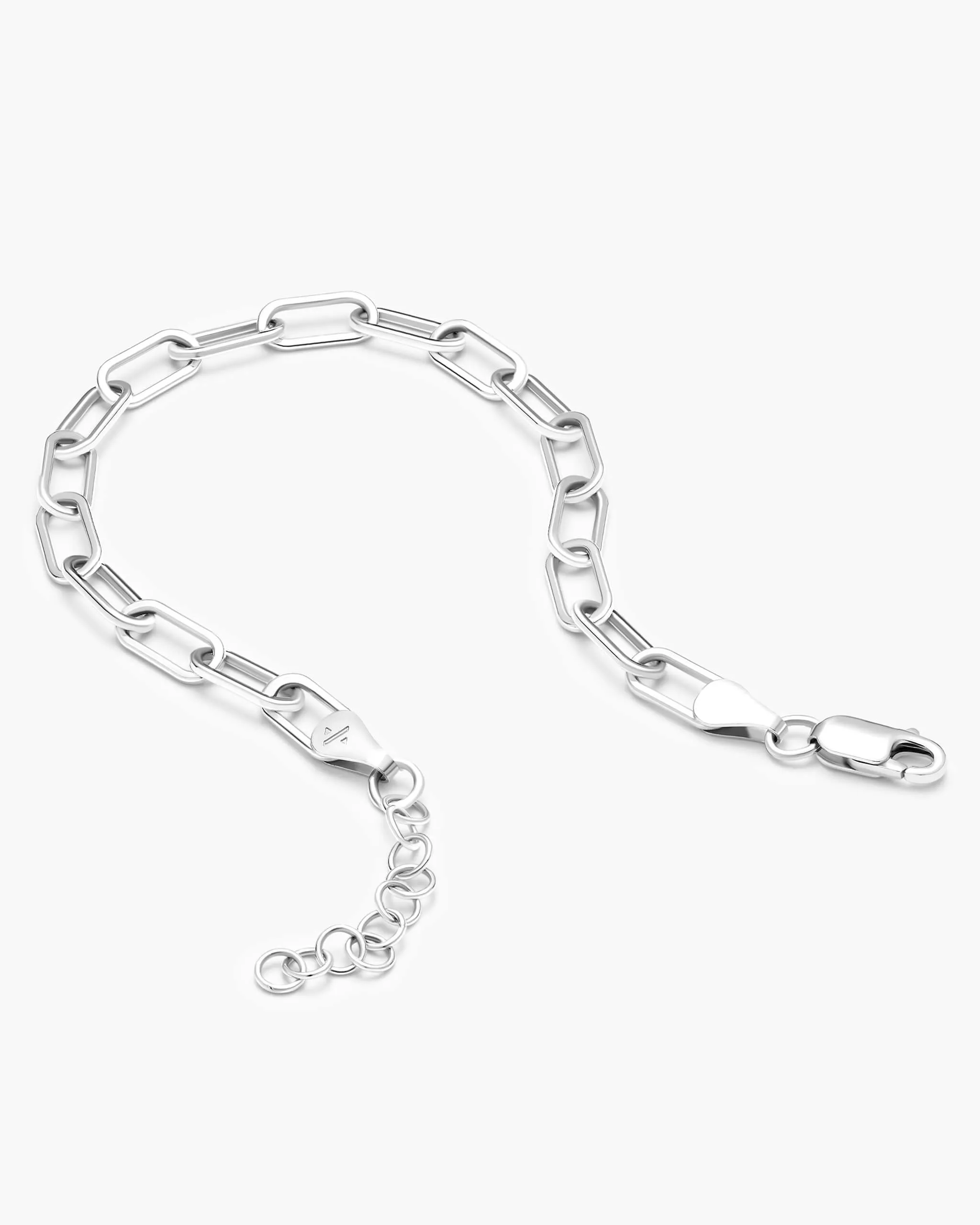 Women's Paperclip Chain Bracelet - 5mm